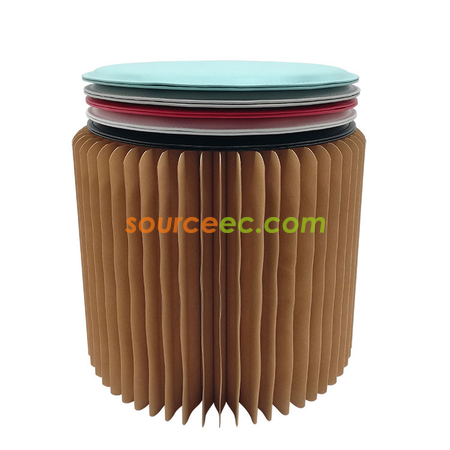 禮品訂造折疊風琴紙凳紀念品