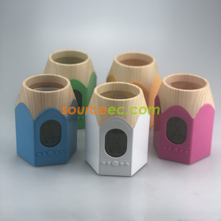 禮品訂造多功能萬年曆筆筒紀念品