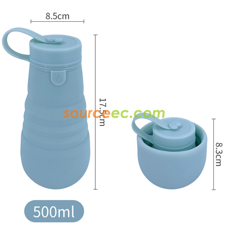 禮品訂造矽膠折疊杯子紀念品