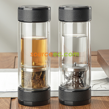 禮品訂造雙層玻璃杯紀念品