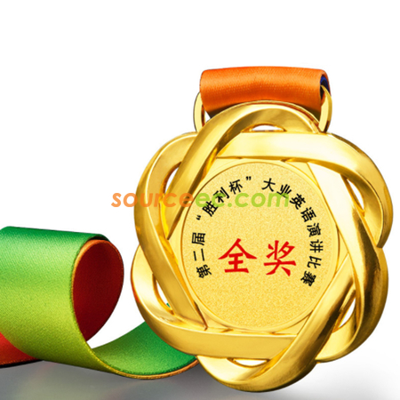 禮品訂造點漆彩色獎牌紀念品