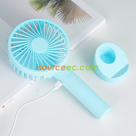 禮品訂造USB充電手機支架手持電風扇紀念品