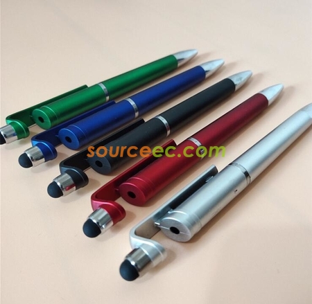 禮品訂造手機支架觸控原子筆紀念品
