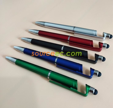 禮品訂造手機支架觸控原子筆紀念品