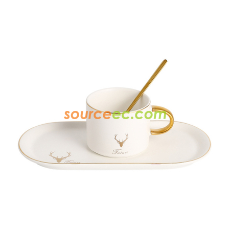 禮品訂造創意咖啡杯套裝紀念品
