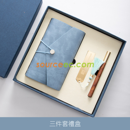 筆記本套裝 (筆記本+筆+書籤)