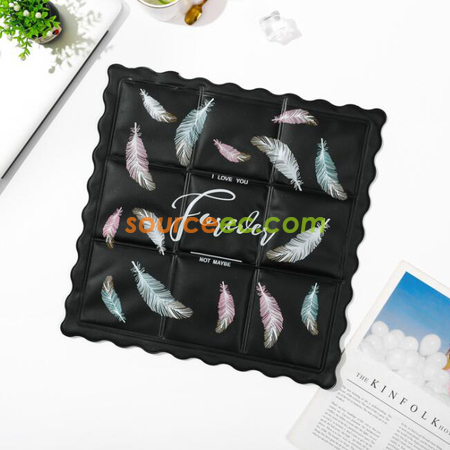 禮品訂造方形冰晶墊紀念品