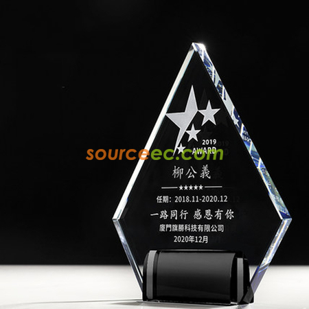 禮品訂造水晶獎座紀念品