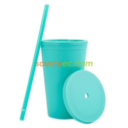 禮品訂造雙層飲管杯紀念品