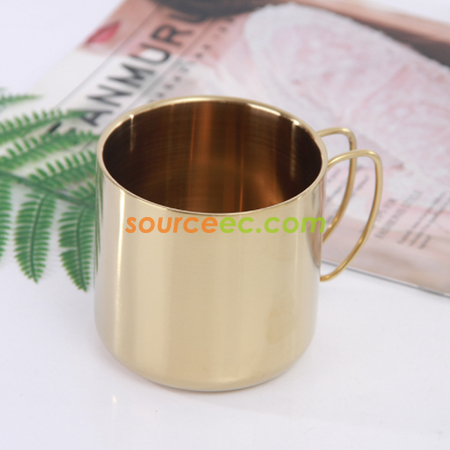禮品訂造雙層不鏽鋼咖啡杯紀念品