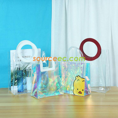 禮品訂造鐳射炫彩手提袋紀念品