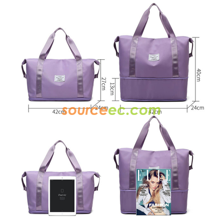 禮品訂造可折疊旅行袋紀念品