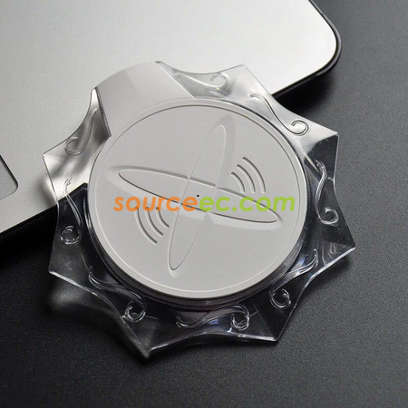 禮品訂造水晶發光無線充電器紀念品