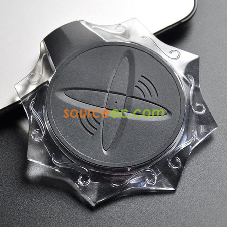 禮品訂造水晶發光無線充電器紀念品