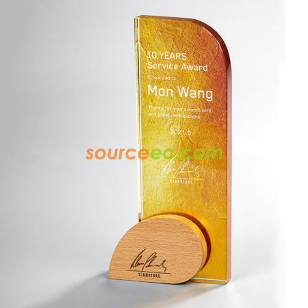 禮品訂造水晶獎座紀念品