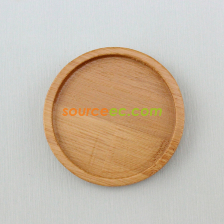 禮品訂造環保竹木質杯墊紀念品