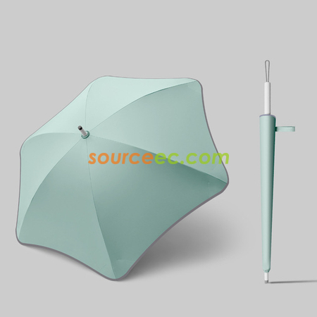 禮品訂造圓角反光直柄傘紀念品