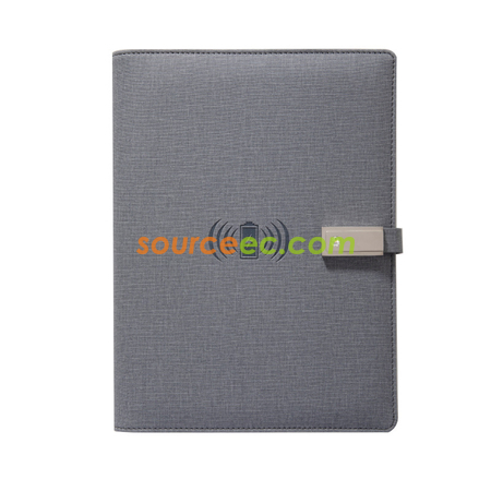 禮品訂造無線充電筆記本紀念品