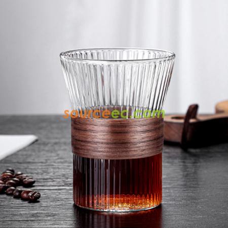 禮品訂造耐熱玻璃咖啡杯紀念品