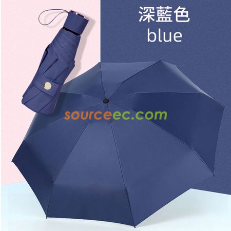 禮品訂造五摺傘迷你太陽傘小雨傘折疊傘創意口袋廣告傘紀念品