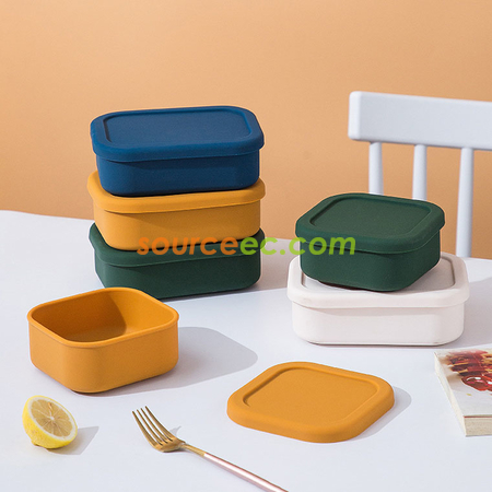 禮品訂造矽膠便當盒紀念品
