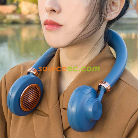 禮品訂造無葉掛脖風扇紀念品