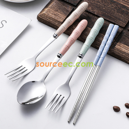 禮品訂造麥稈餐具套裝紀念品