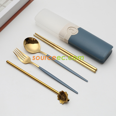 禮品訂造不銹鋼餐具套裝紀念品