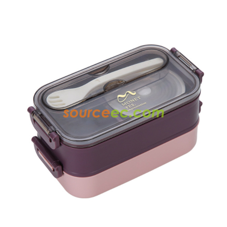 禮品訂造雙層手提飯盒連湯碗套裝紀念品
