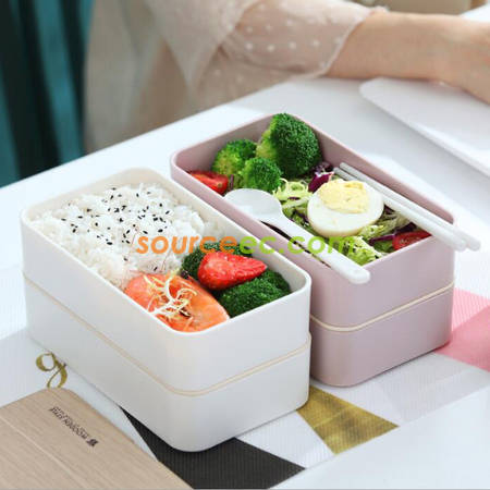 禮品訂造雙層便當盒紀念品