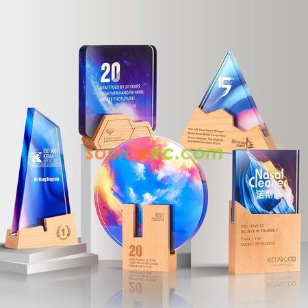 禮品訂造水晶獎座紀念品