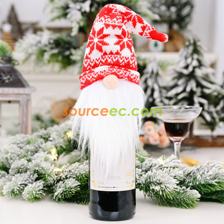 禮品訂造酒瓶聖誕帽紀念品