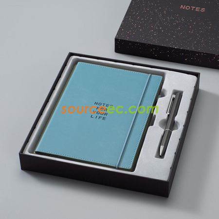 禮品訂造A5仿皮筆記本紀念品