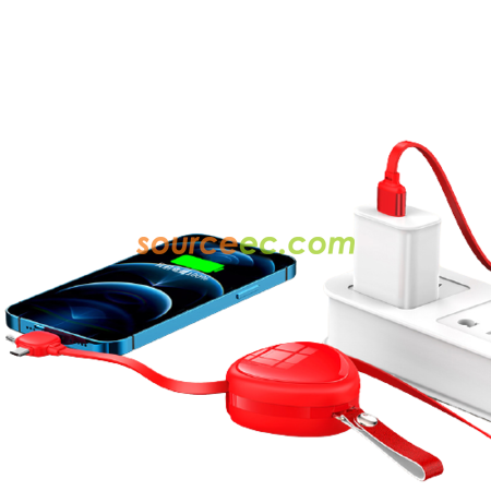 禮品訂造三合一伸縮數據線紀念品