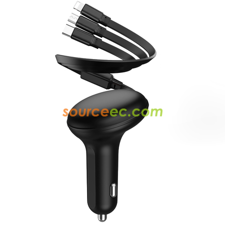 禮品訂造三合一車載充電器紀念品