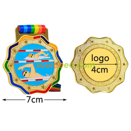 禮品訂造乒乓球金屬獎牌紀念品紀念品