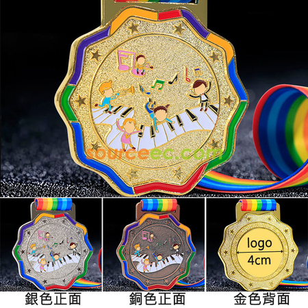 禮品訂造音樂金屬獎牌就紀念品紀念品
