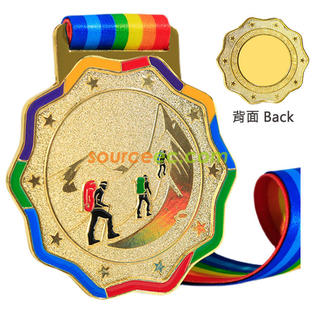 登山金屬獎牌紀念品