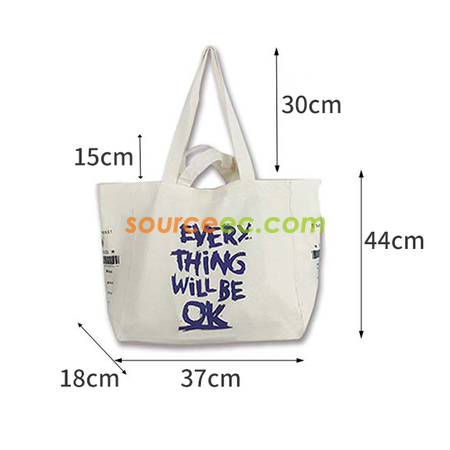 禮品訂造手提帆布袋廣告棉布袋印花購物袋帆布包紀念品