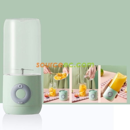 禮品訂造500ML 便攜USB充電榨汁杯紀念品