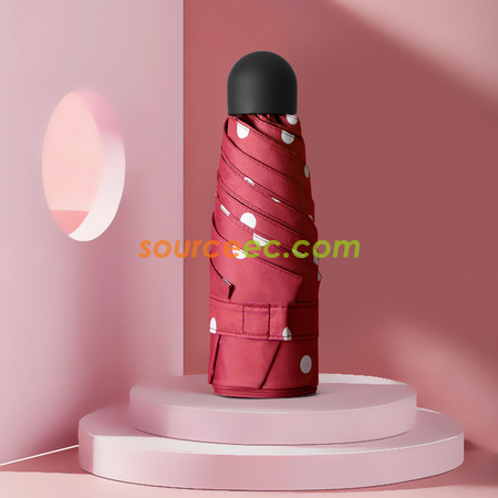 禮品訂造五摺自動縮骨遮紀念品