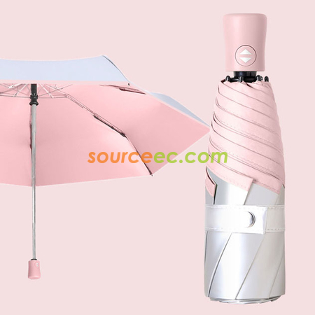 禮品訂造五摺手動縮骨遮紀念品