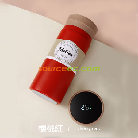 禮品訂造200ML 智慧真空保溫杯便攜小容量口袋杯情侶可愛杯子時尚禮品杯紀念品