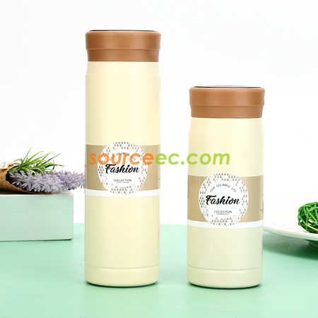禮品訂造200ML 智慧真空保溫杯便攜小容量口袋杯情侶可愛杯子時尚禮品杯紀念品