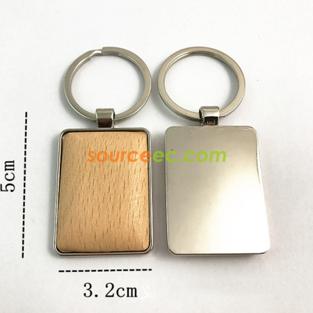 禮品訂造時尚木質匙扣紀念品