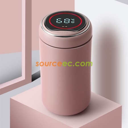 禮品訂造磁吸式充電智能保溫杯紀念品