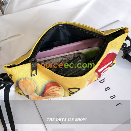 禮品訂造彩印斜挎袋紀念品