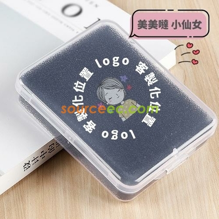 禮品訂造化妝刷清潔海綿盒裝眼影刷散粉刷清洗工具快速乾洗海綿洗刷器紀念品