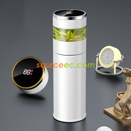 禮品訂造智能茶水分離保溫杯紀念品