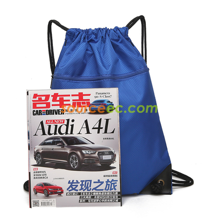 禮品訂造拉鏈索繩袋紀念品